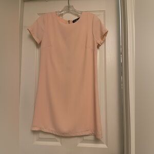 Lulus Light Pink Shift Dress, Size XS